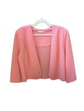 Studio One New York Pink Open-Front Cardigan Size 14